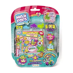 Ігровий набір Moji Pops S2 Фотосесія, 4 фігурки + аксесуари (PMP2B416IN00)