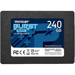 SSD накопичувач Patriot Burst Elite 240GB (PBE240GS25SSDR) [119379]