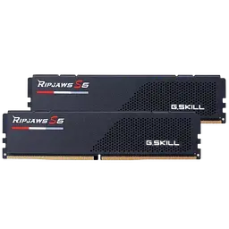 Оперативна пам'ять G.Skill 64GB (2x32GB) DDR5 6400MHz Ripjaws S5 Black (F5-6400J3239G32GX2-RS5K)