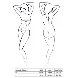 MIRAJANE Body black - Passion Exclusive L/XL - мініатюра 7