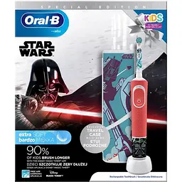 Дитяча електрична зубна щітка Oral-B Kids Зоряні Війни з футляром - мініатюра 9