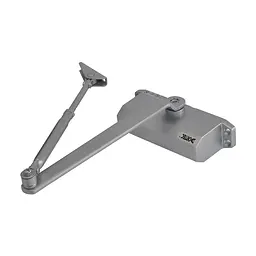 Дверний доводчик Dortec DT-63H Silver з фіксацією дверей у відчиненому положенні (63-00017)