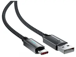 Кабель USB Type-C Acefast C19-04 USB Type-A to USB Type-C 2.0 60W 1.2 m Black (6974316284482) - мініатюра 3