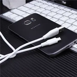 Кабель Aspor AC-05 USB – Micro 2.4A/1м- білий - мініатюра 2