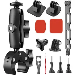 Кріплення на шолом та на кермо AC Prof BUNDLE-428C-2 для Insta360/GoPro [143681] - мініатюра 2