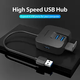 USB-хаб Vention CHBBD 4 ports - мініатюра 3