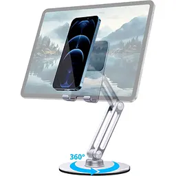 Підставка для смартфона OfficePro MS580S Aluminium Alloys Silver [129089] - мініатюра 4