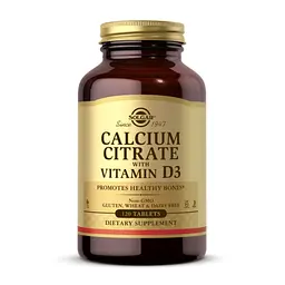 Цитрат кальцію з вітаміном D3 Calcium Citrate with Vitamin D3 - 120 tabs