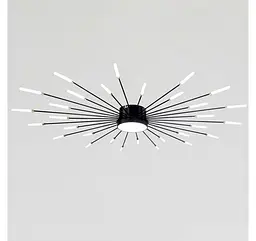 Світлодіодна люстра стельова Artlight 6472/30, 24 Вт, чорна - мініатюра 3