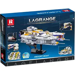 Конструктор Reobrix Артилерійський ескортний корабель Lagrange CV-11003 (788) [171510] - мініатюра 5