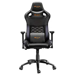 Ігрове крісло Canyon GC-7 Nightfall Black/Orange (CND-SGCH7)