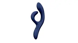 Смарт вібратор-кролик We-Vibe Nova Midnight Blue, ергономічний, регульований кут нахилу стовбура - мініатюра 2