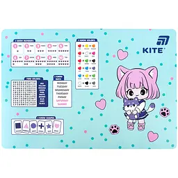 Підкладка настільна Kite Be Friends 42.5x29 см PP упаковка 10 шт. (K26-207-1)