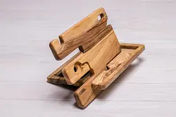 Настільний дерев'яний органайзер для гаджетів ecoWalnut 292x180x180 мм