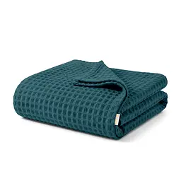 Плед-покривало Cosas Greek Waffle Ocean вафельне 75х95 см (Blanket_63Ocean_GreekWaffle_75x95)