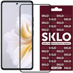Захисне скло SKLO 3D для Tecno Pova 5 LH7n / Pova 6 Neo LI6 Чорний