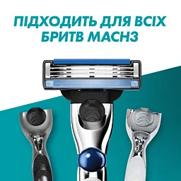 Змінні картриджі для гоління Gillette Mach3 Turbo 5 шт. - мініатюра 8
