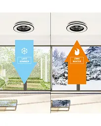 Стельовий світильник Polux 325808 Kenya Led max 1x48W 3000K-6000K 5300Lm IP20 Bk - мініатюра 4