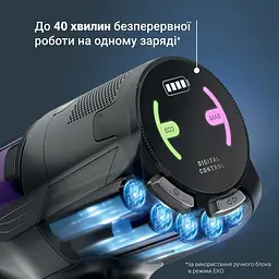 Пилосос Rowenta безпровідний X-PERT 5.80, 150 Вт чорний (RH5A31E0) - мініатюра 9