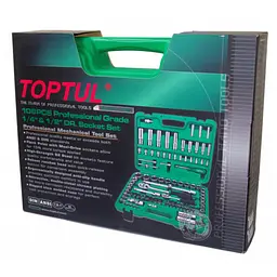 Набір інструментів Toptul професійний для авто 1/4", 1/2" 108од. (GCAI108R1) - мініатюра 3