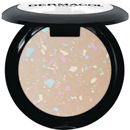 Мінеральна компактна пудра Dermacol Mosaic Mineral Compact Powder, №02, 8.5 г - мініатюра 3