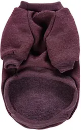 Кофта для собак та котів EcoToys Burgundy XS ряба бордова A: 20 см B: 33 см C: 16 см X-7123 - мініатюра 2