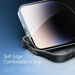 Чохол для смартфона DUX DUCIS Aimo for Apple iPhone 15 Pro Black - мініатюра 7