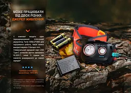Ліхтар налобний Fenix HL32R-T синій - мініатюра 10
