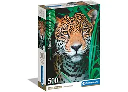 Пазл Clementoni High Quality Collection: Схованка в джунглях (High Quality Collection - Jaguar in the Jungle Puzzle - 500 pcs.), 500 ел. (35541)