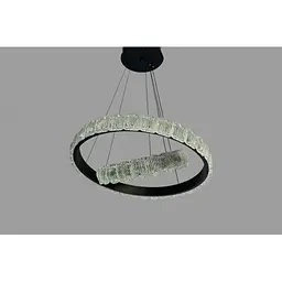 Люстра лед підвісна Linisoln 1532-60*40 BK метал, акрил, LED-стрічка, 60*40 см, 90 Вт - мініатюра 4