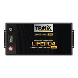 Акумуляторна батарея літій-залізо-фосфатна 25.6В 100А*год Trinix TLFP-24100 Ultra LiFePO4 з Bluetooth (Black) (44-00087) - мініатюра 3