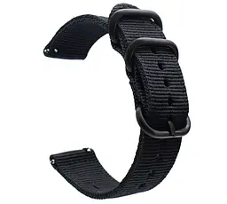 Нейлоновий ремінець Primo Traveller для годинника Samsung Gear S3 Classic SM-R770/Frontier RM-760 Black - мініатюра 2