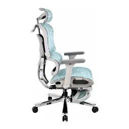 Офісне крісло GT Racer B-528 Gray/Blue - миниатюра 3