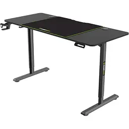 Геймерський стіл GameMax D140 Carbon EC2 Electric Height (D140-Carbon-EC2) - мініатюра 2