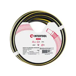 Шланг для води 4-шаровий 1/2", 10 м, армований, PVC INTERTOOL GE-4101