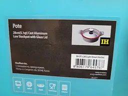 Каструля зі скляною кришкою Neoflam EK-OT-L28I Light Marble з мармуровим покриттям 28см - мініатюра 8