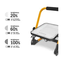Прожектор Videx LED акумуляторний PREMIUM VIDEX F2A 50W 5000K (VL-F2A-505) - мініатюра 6