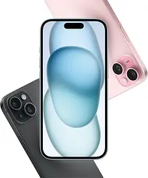 Смартфон Apple iPhone 15 256GB Blue (MTP93) - мініатюра 4