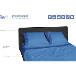 Набір наволочок Sonex Aero Blue Sapphire 50х70 см 2 шт. (SO102221) - мініатюра 2