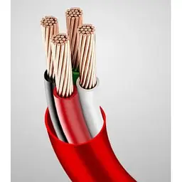 Кабель Dash / Warp Fast Charge 100W / 7.3A 1m USB на Type-C для OnePLus red - мініатюра 2
