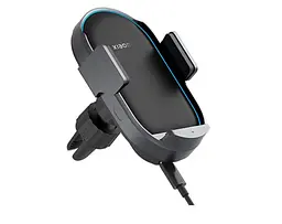 Автотримач Xiaomi 50W Wireless Car Charger Black - мініатюра 3