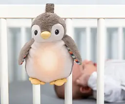 Комфортер Zazu Пінгвін з заспокійливими мелодіями та записом голосу, білий (ZA-PHOEBE-01) - мініатюра 3