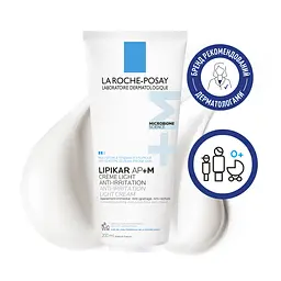 Бальзам La Roche Posay Lipikar Light Baume AP+M для сухої та схильної до атопії шкіри 200 мл (MB467100) - мініатюра 2