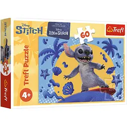 Пазл Trefl День зі Стічем Ліло і Стіч 60 ел. (17407)