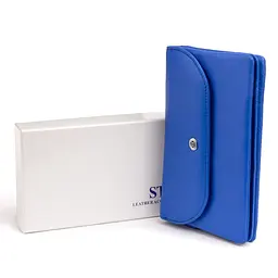 Жіночий шкіряний гаманець-клатч ST Leather 9х9,5х2,5 см acs0015828 - мініатюра 6