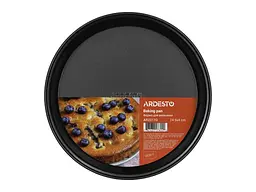 Форма для випікання ARDESTO Gemini, 24.5x4см, вуглецева сталь, кругла, сірий - мініатюра 5