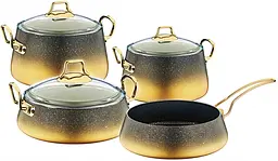 Набір посуду O.M.S. Collection 3041-IND Gold 7 предметів