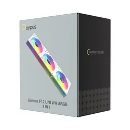 Кулер до корпусу OCYPUS GAMMA F12 UNI WH ARG (GAMMA-F12-WH3AM00U-GL) - мініатюра 6