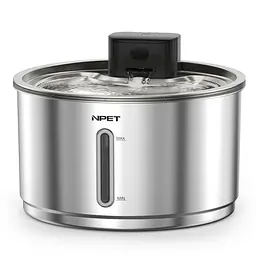 Фонтан для кота NPET WF210Plus-WM 4 л з вбудованим акумулятором та датчиком руху