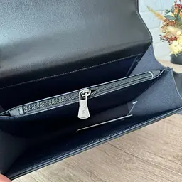 Сумка жіноча через плече крос-боді маленька чорна стильна на ланцюжку (1547Ч) - мініатюра 8